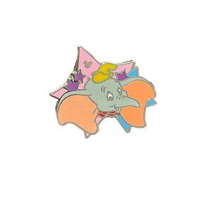 Dumbo Elephant Disney Trading Pin Star Hidden Mickey Badge Lapel Pin Brooch Gift
